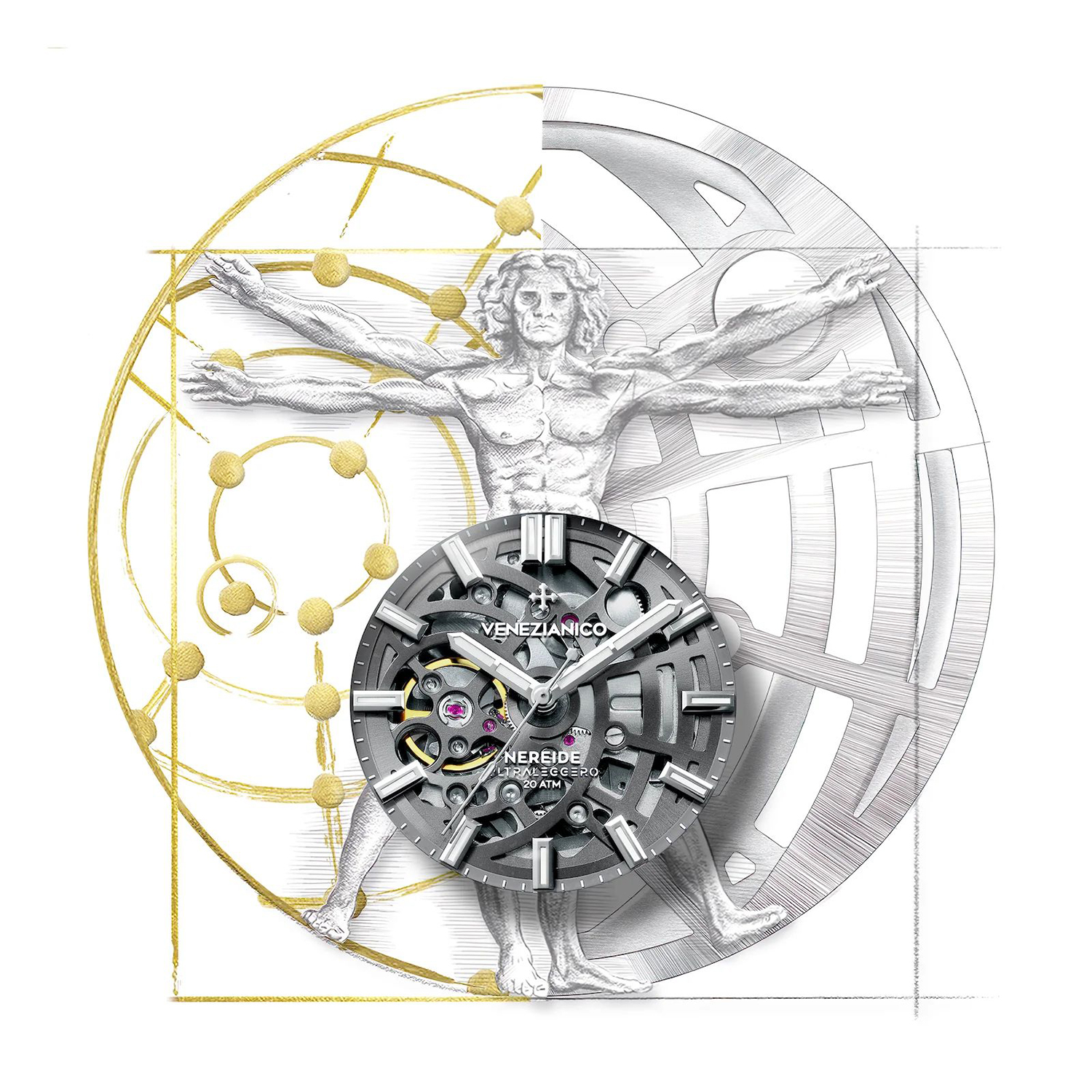 3921508 zegarek klasyczny Nereide Ultraleggero - miniatura 7