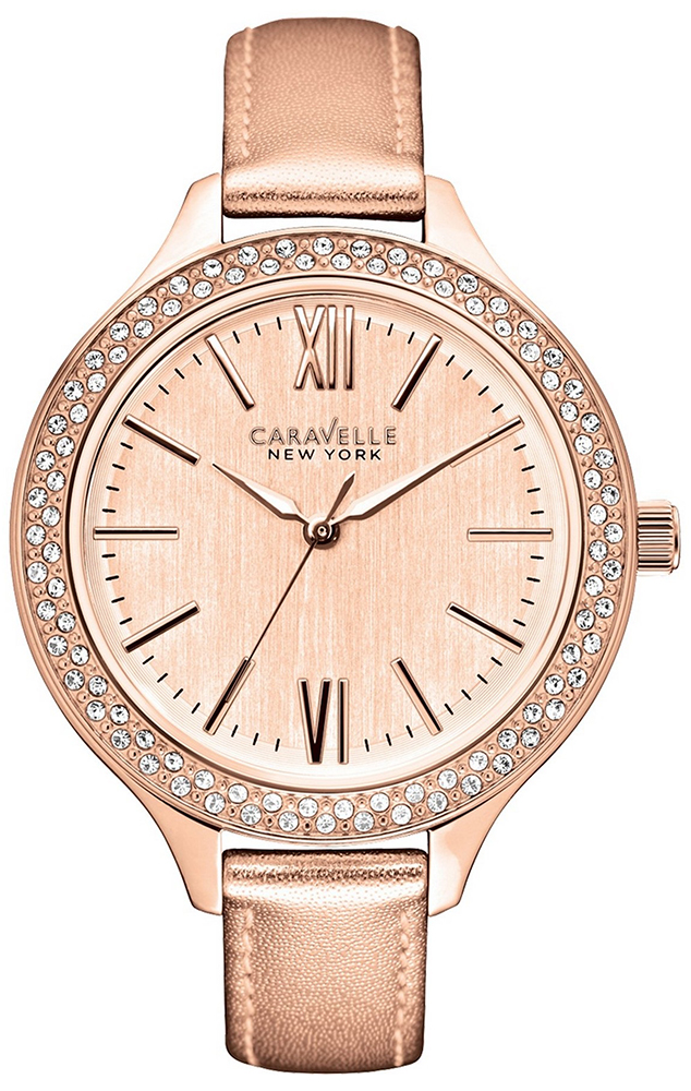 Zegarek Caravelle stalowy damski rose 44L132-POWYSTAWOWY - miniatura 1