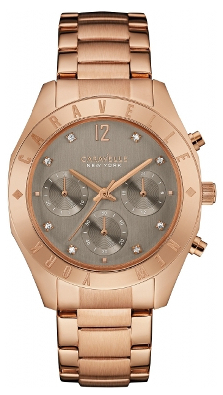 Zegarek Caravelle stalowy damski rose 44L190-POWYSTAWOWY - miniatura 1