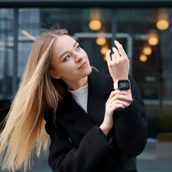 5904238484852 Smartwatch sportowy zegarek srebrny - miniatura 9