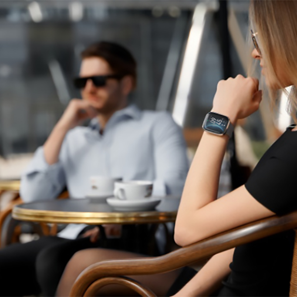5904238484852 Smartwatch zegarek męski sportowy z tworzywa sztucznego - miniatura 8