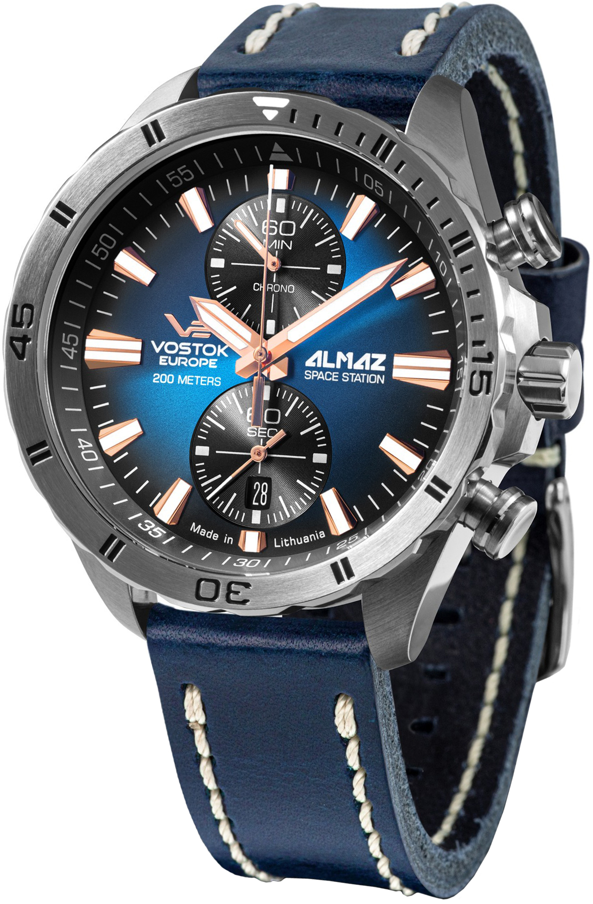 Almaz Chrono Vostok Europe 6S11-320A675 