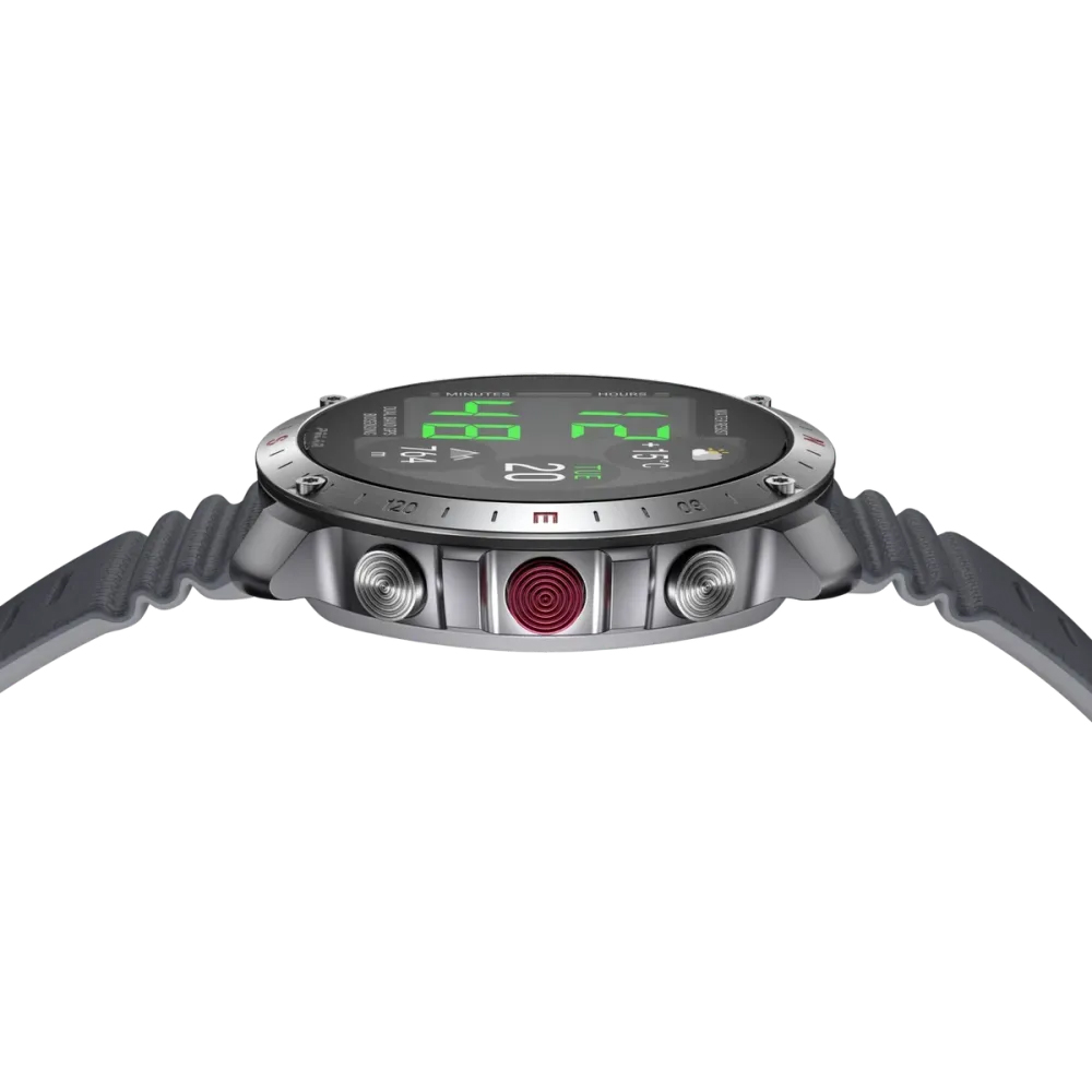 725882065144 zegarek srebrny sportowy Grit X2 Pro pasek - miniatura 5