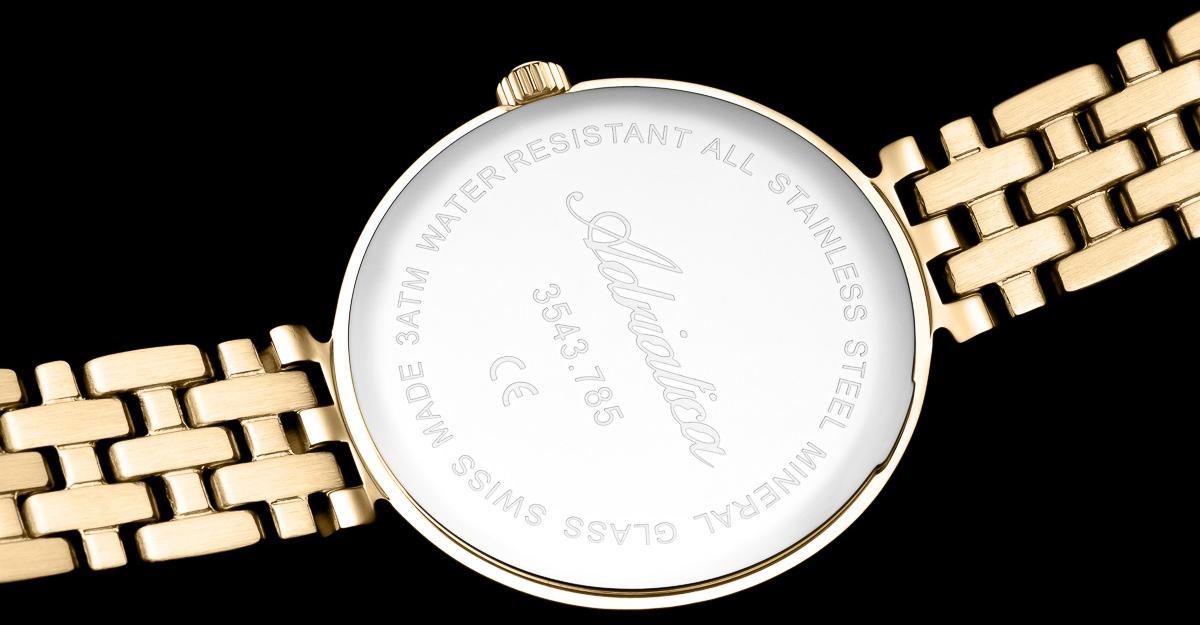 A35431143DQ zegarek klasyczny Bransoleta - miniatura 5