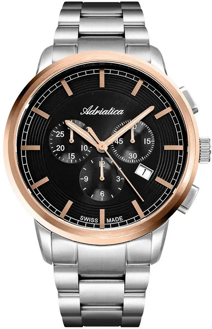 Adriatica A8307.R1R6CH Bransoleta Chronograph