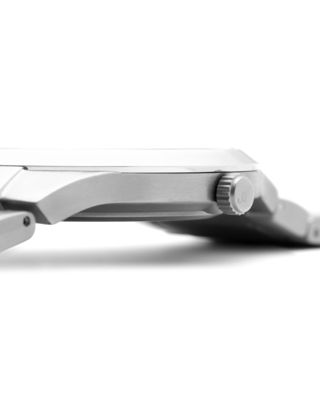 Adriatica A11454116QF zegarek srebrny klasyczny Bransoleta bransoleta