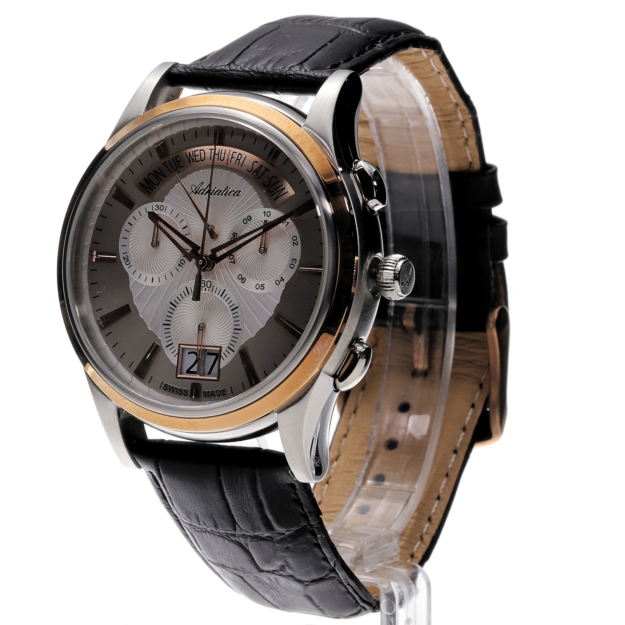 Adriatica A1193R213CH zegarek elegancki Pasek