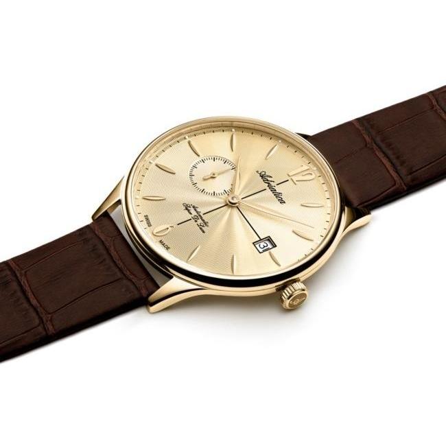Adriatica A12301261QXL Pasek Classic zegarek męski klasyczny mineralne - miniatura 2