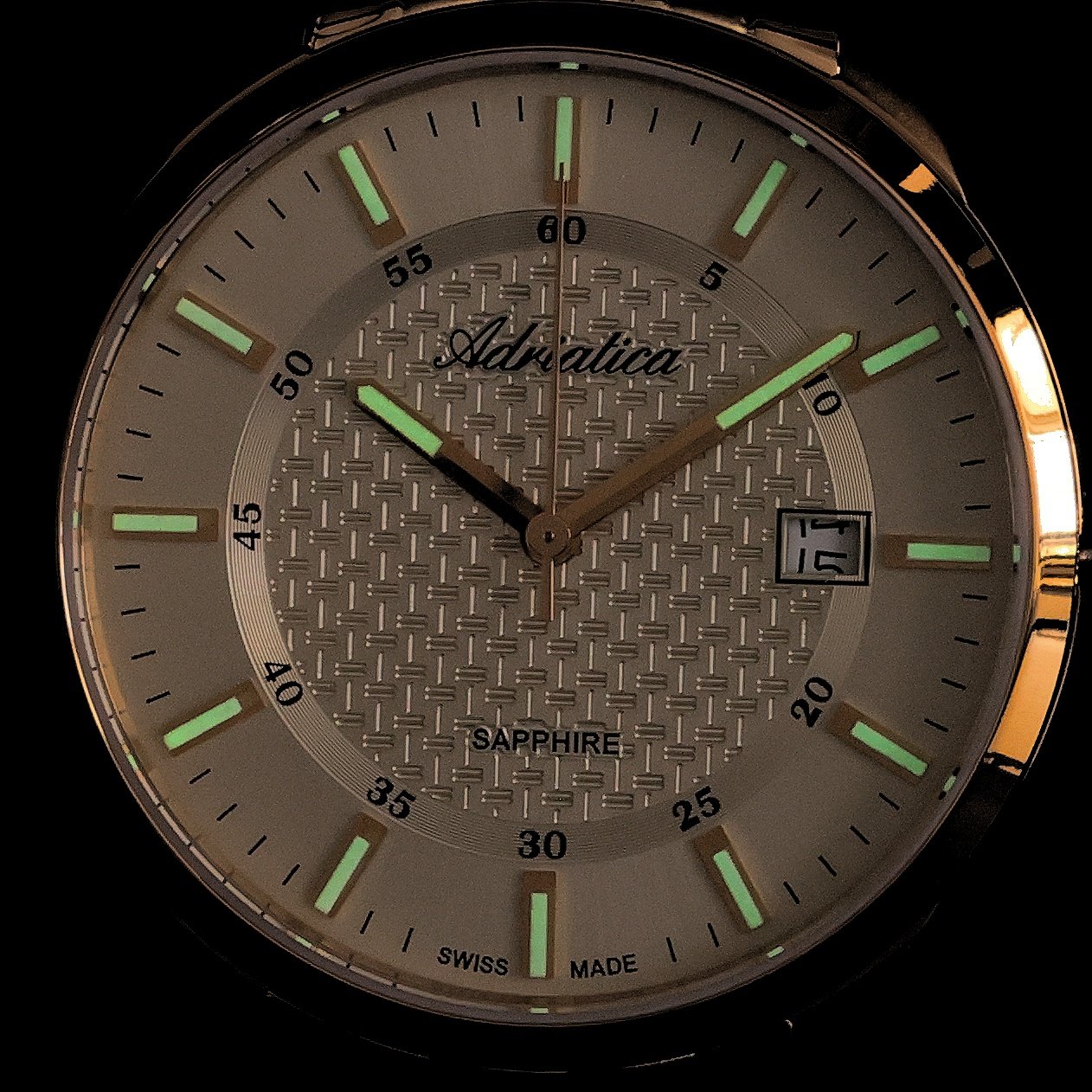 Adriatica A12561111Q zegarek złoty elegancki Bransoleta bransoleta - miniatura 5