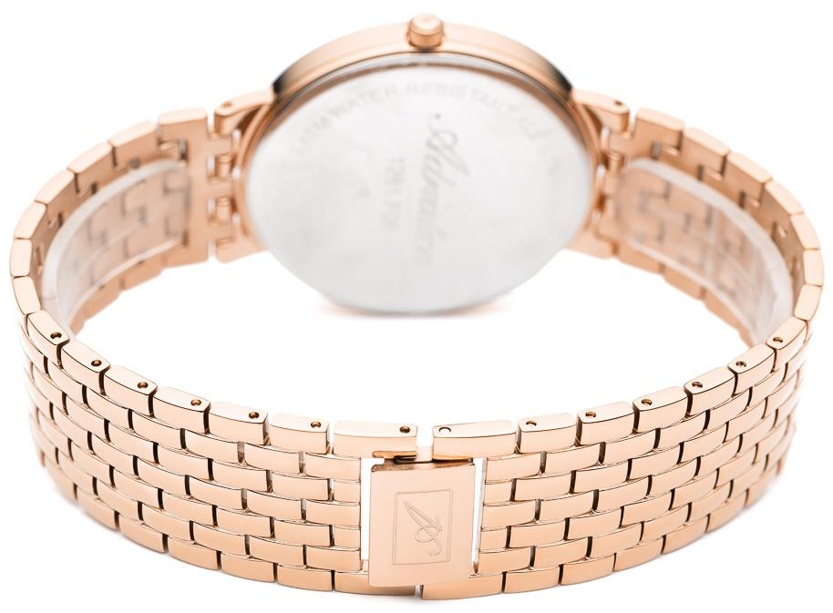 Adriatica A12819116Q zegarek różowe złoto elegancki Bransoleta bransoleta