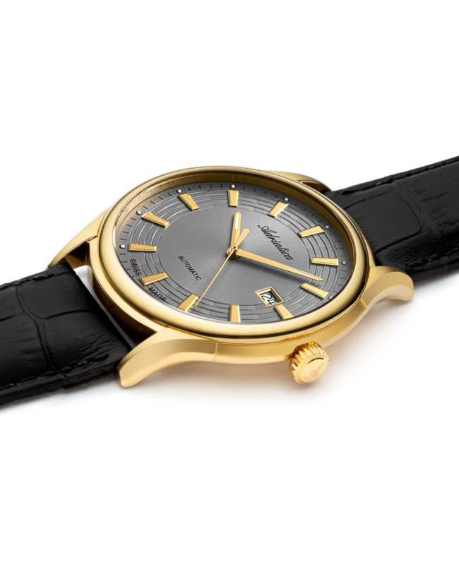 Adriatica A28041217A zegarek męski Automatic złoty - miniatura 3