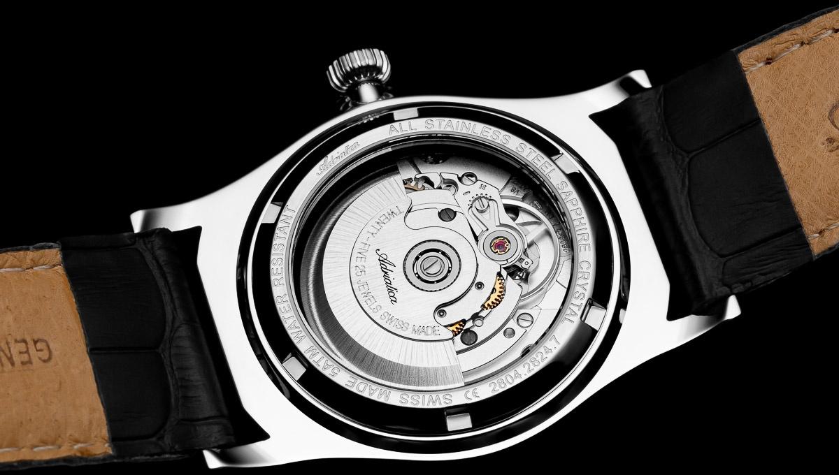 Adriatica A2804R213A Automatic Automatic zegarek męski klasyczny szafirowe