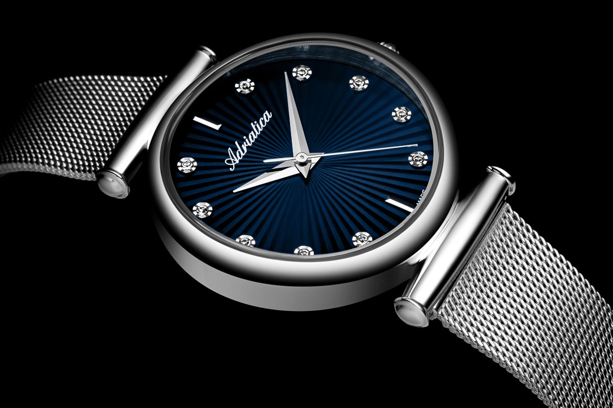 Adriatica A35185195Q Bransoleta Fashion zegarek damski klasyczny mineralne utwardzane