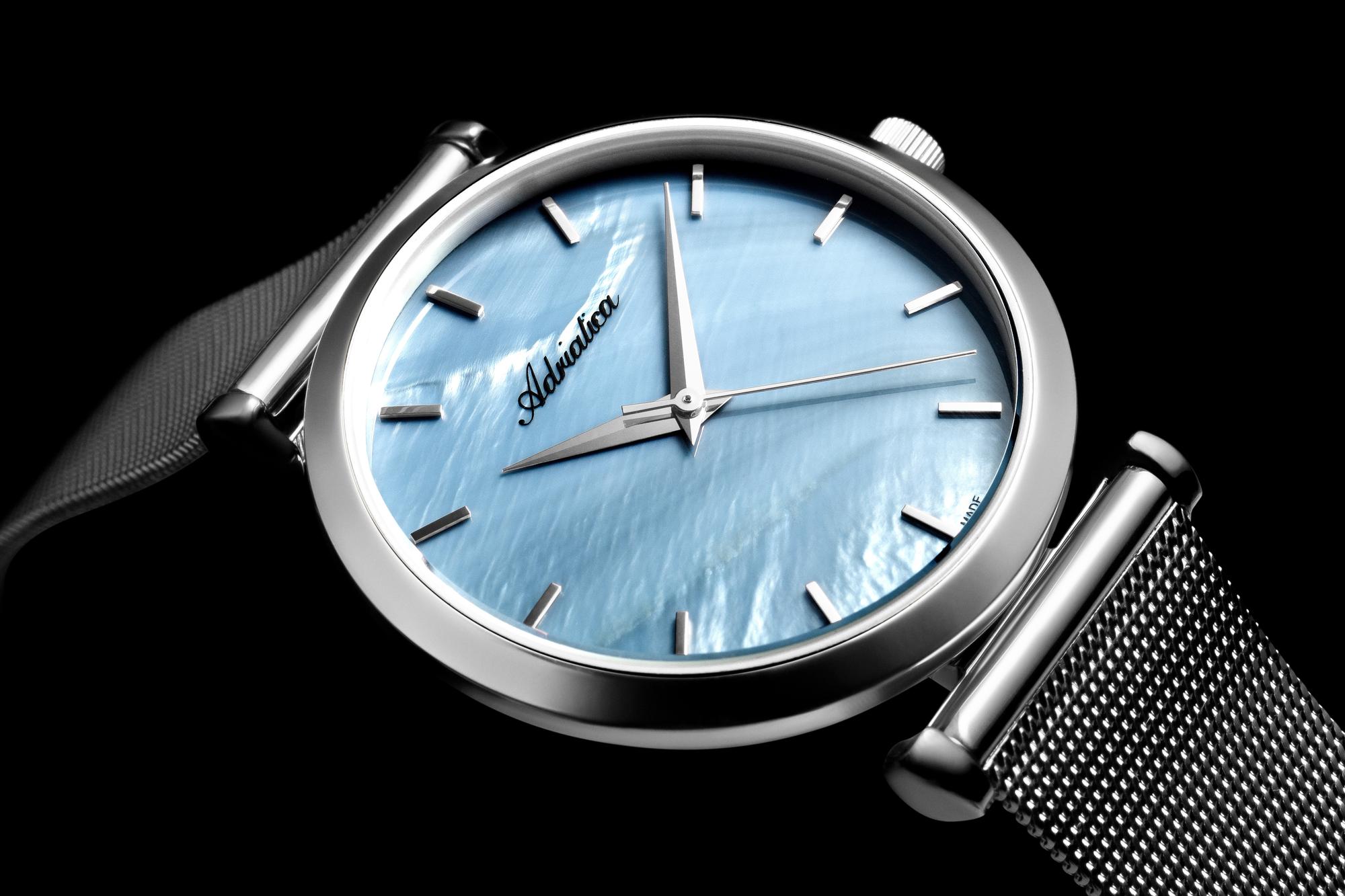 Adriatica A3713511ZQ Classic Bransoleta elegancki zegarek srebrny