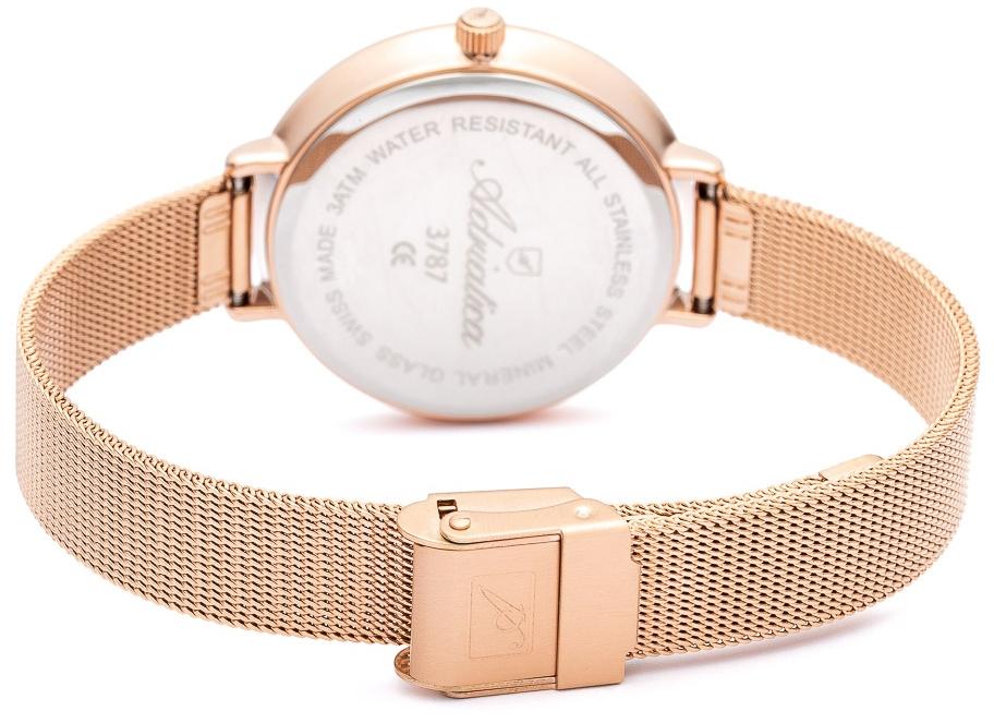 Adriatica A37879116Q Fashion Bransoleta elegancki zegarek różowe złoto - miniatura 7