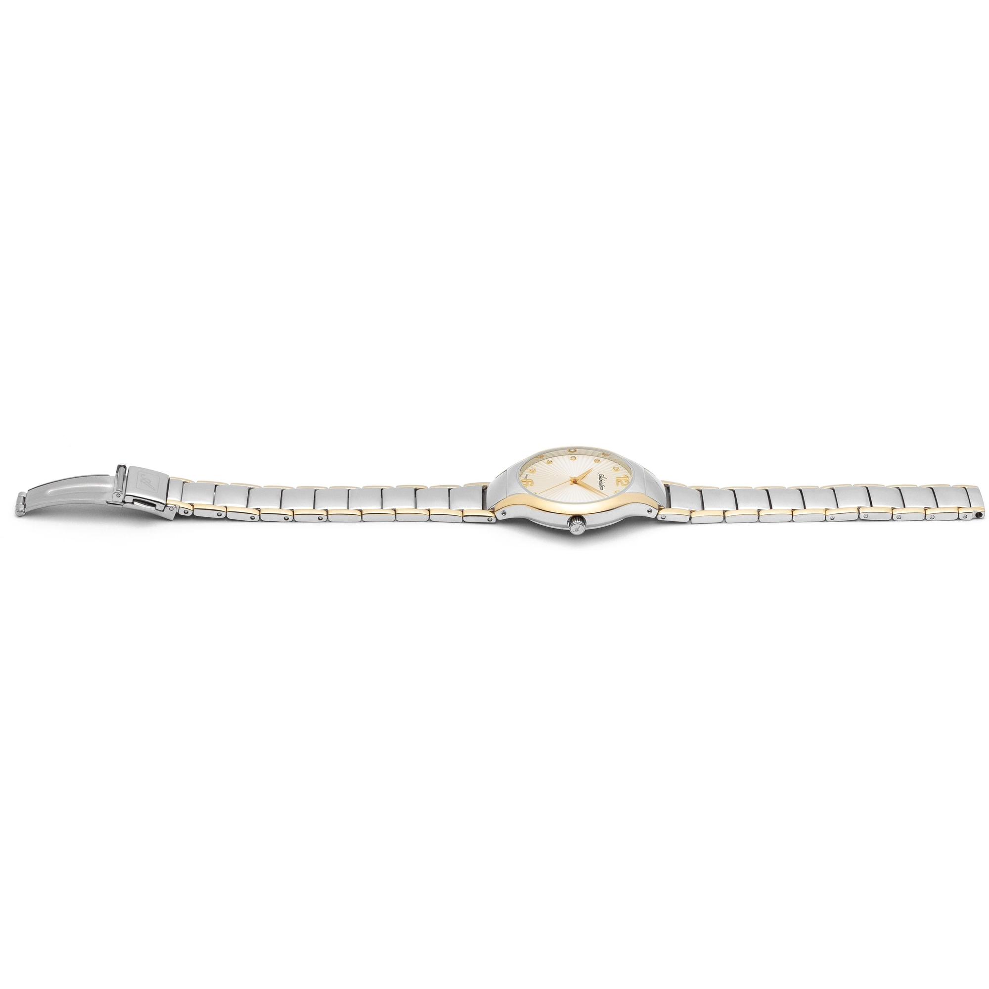 Adriatica A37982171Q zegarek srebrny elegancki Bransoleta bransoleta