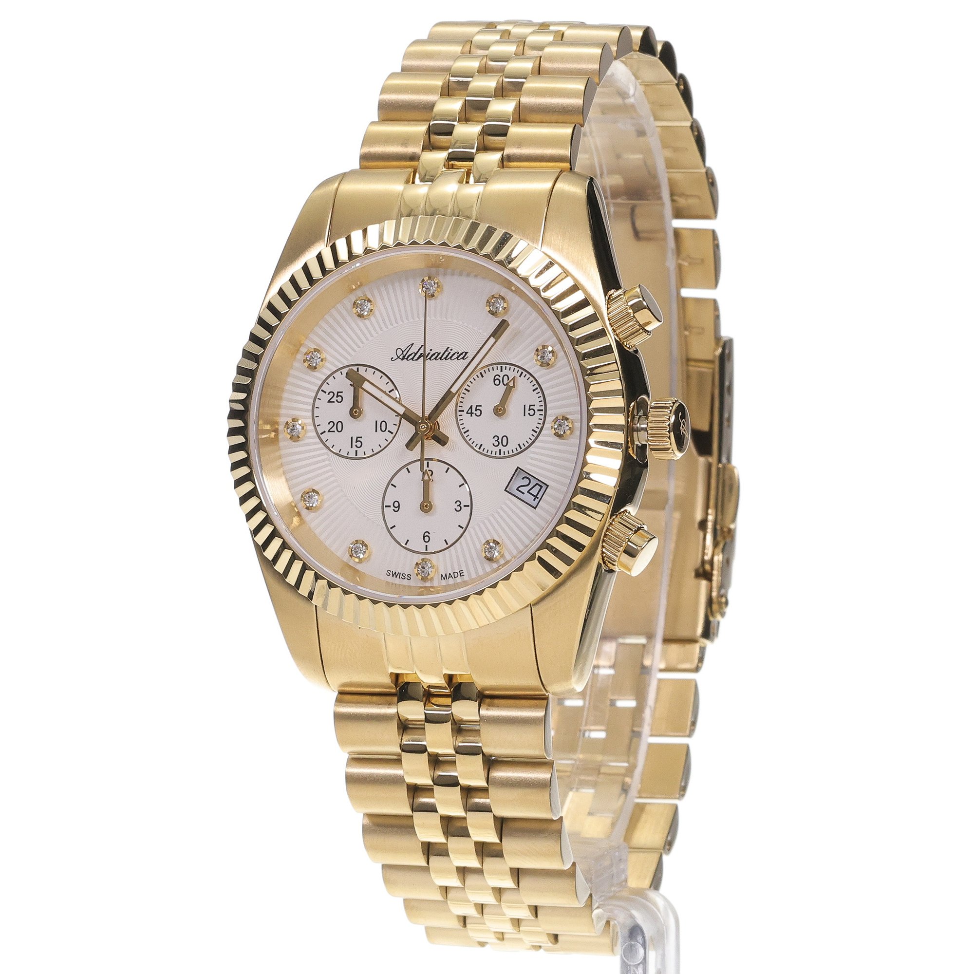 Adriatica A38091143CH Classic Chronograph zegarek klasyczny Damskie - miniatura 2