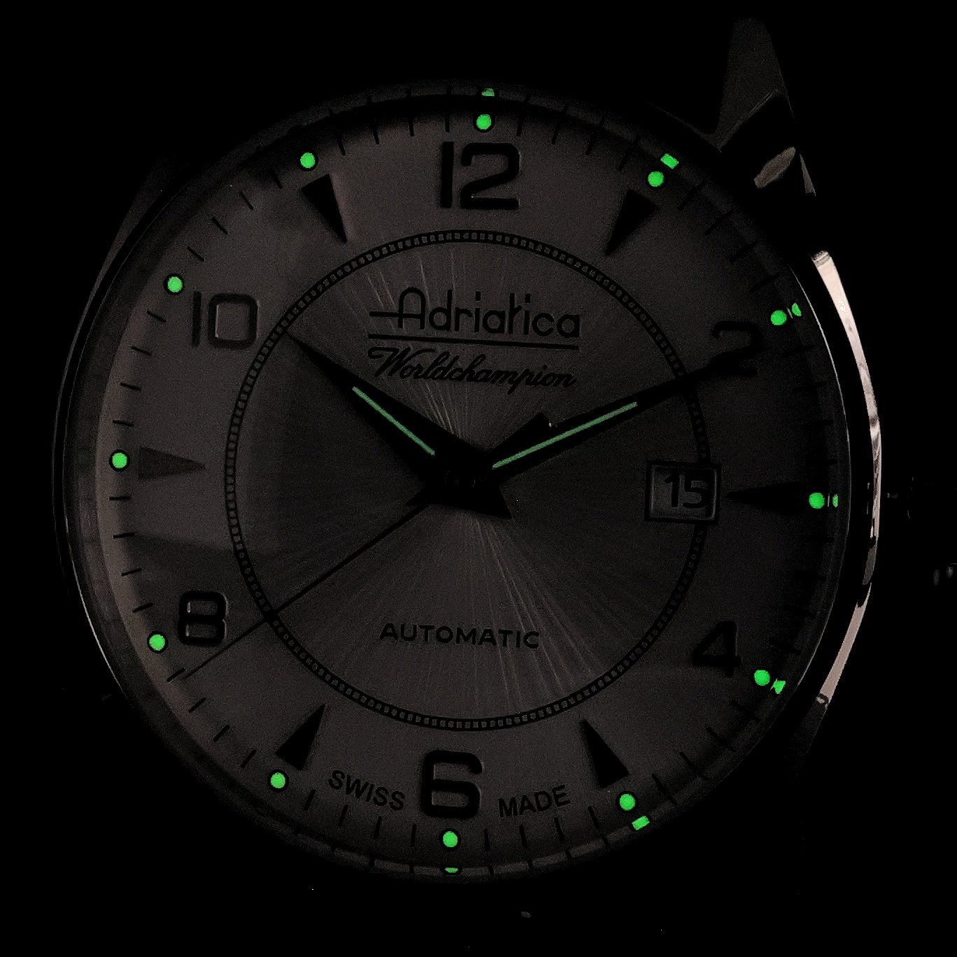 Adriatica A81425253A zegarek męski Automatic srebrny
