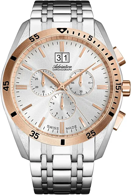 Adriatica A8202.R113CH Bransoleta Chronograph - zdjęcie 1