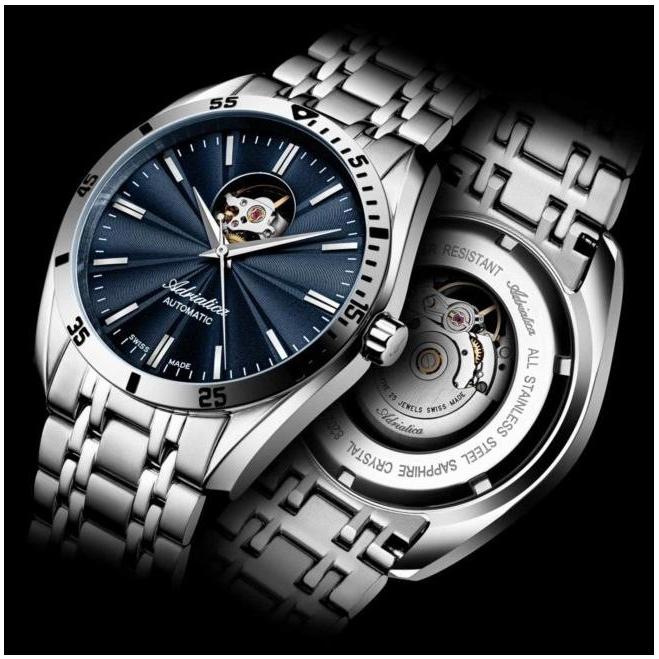 Adriatica A82025115AO męski zegarek Automatic bransoleta - miniatura 3