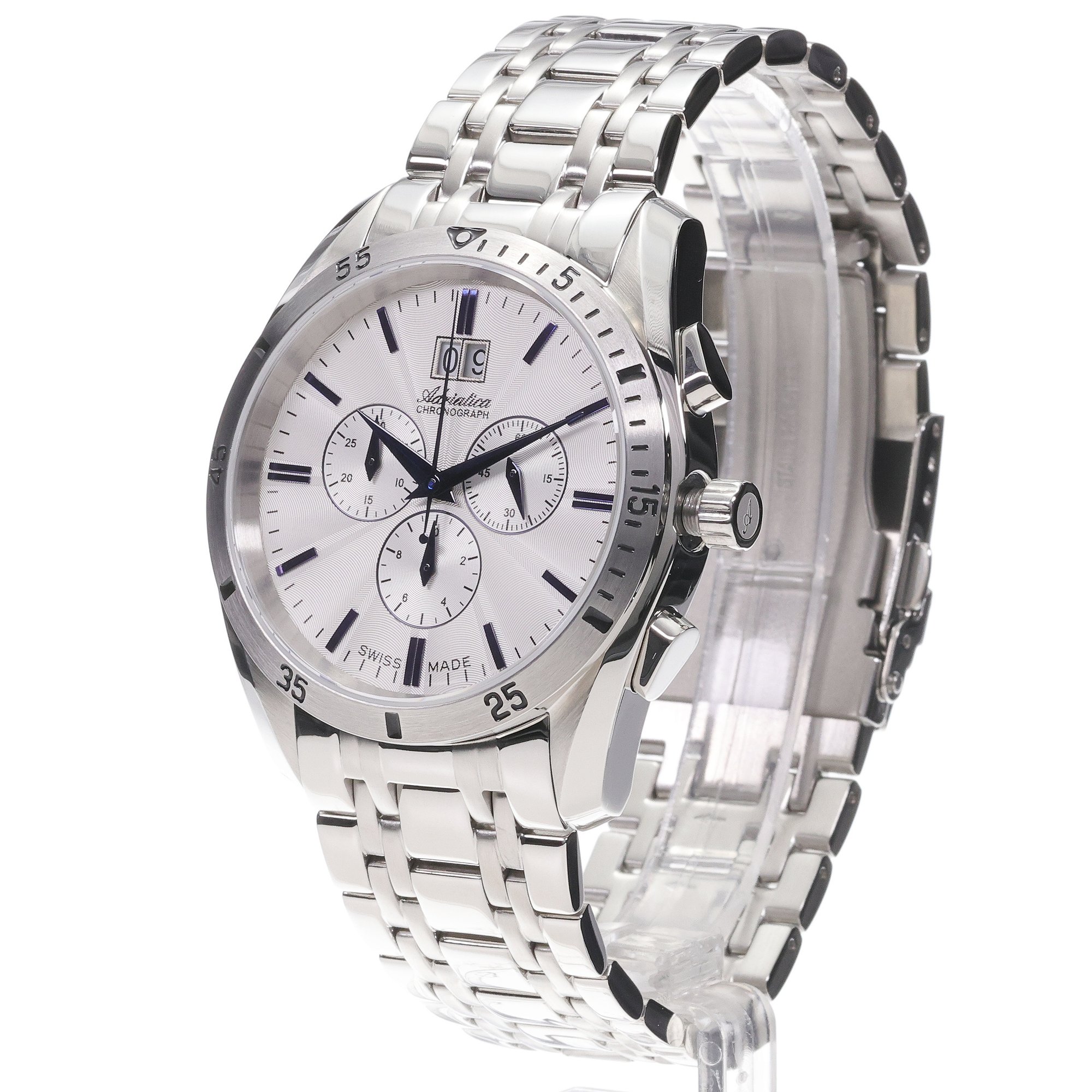 Adriatica A820251B3CH Chronograph zegarek klasyczny Bransoleta - miniatura 2