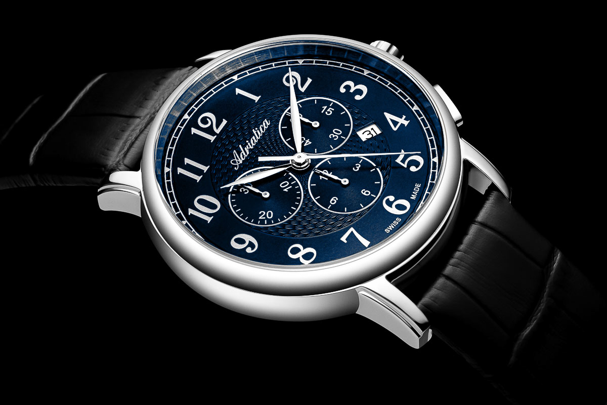 Adriatica A82565225CH zegarek srebrny elegancki Pasek pasek - miniatura 5