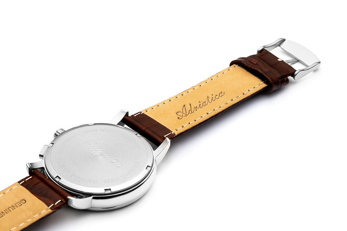 Adriatica A82565B23CH zegarek elegancki Pasek - miniatura 4