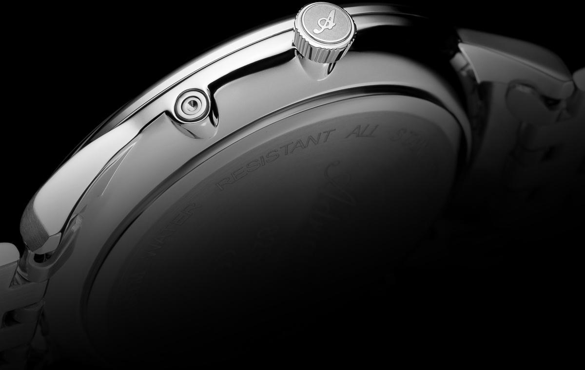 Adriatica A82695155QF Bransoleta Moonphase zegarek męski klasyczny mineralne - miniatura 6