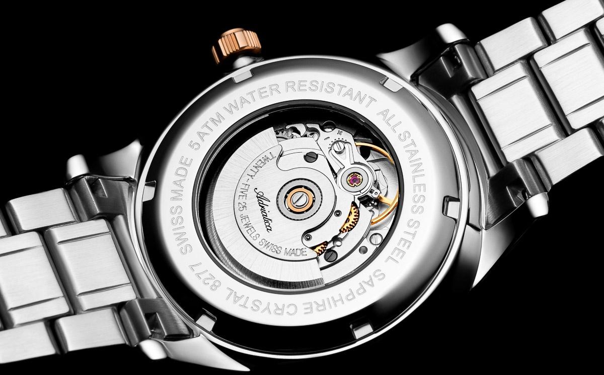 Adriatica A8277R114A Automatic Automatic klasyczny zegarek srebrny