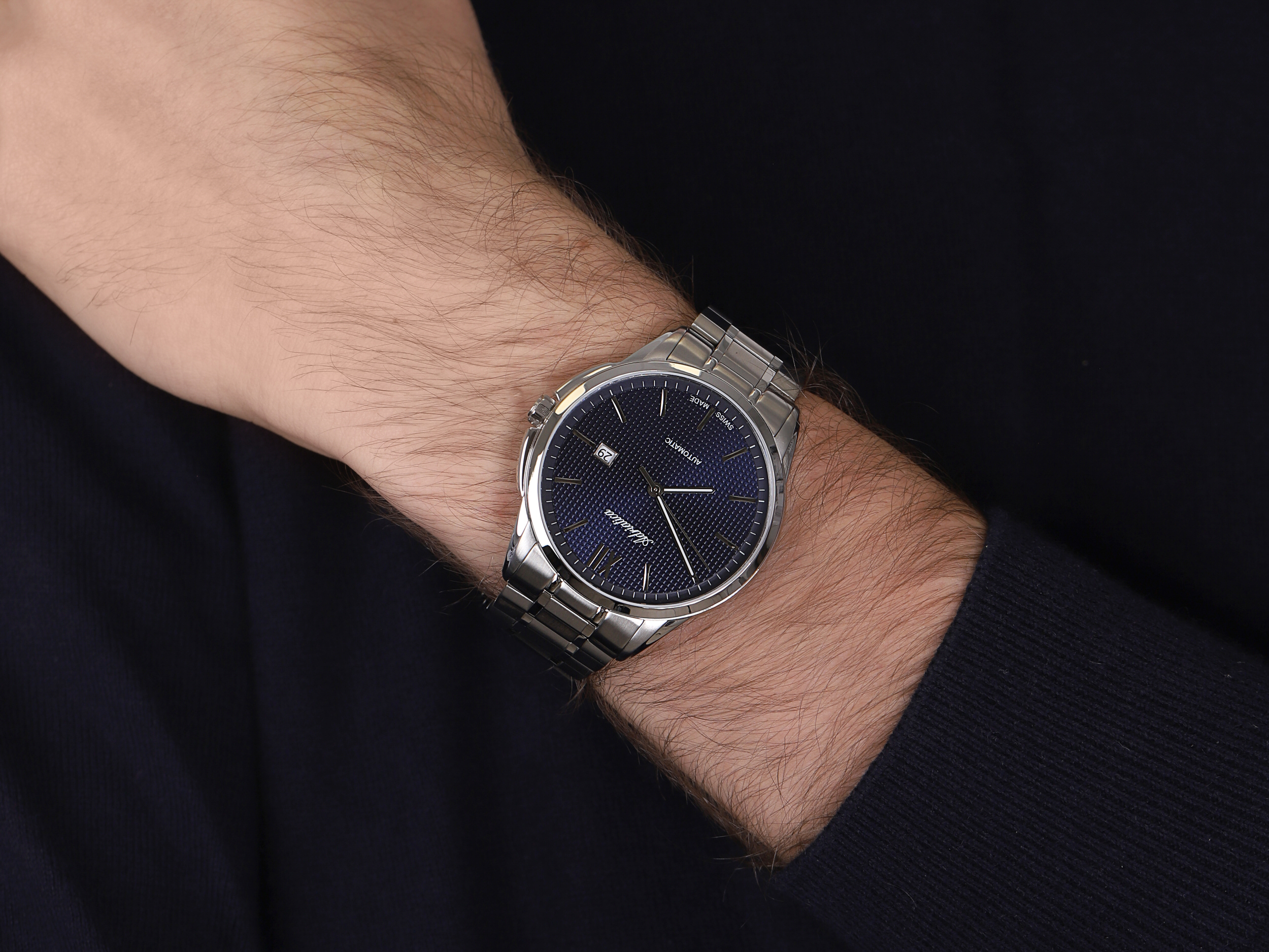 Adriatica A8283.5165A męski zegarek Automatic bransoleta - miniatura 2