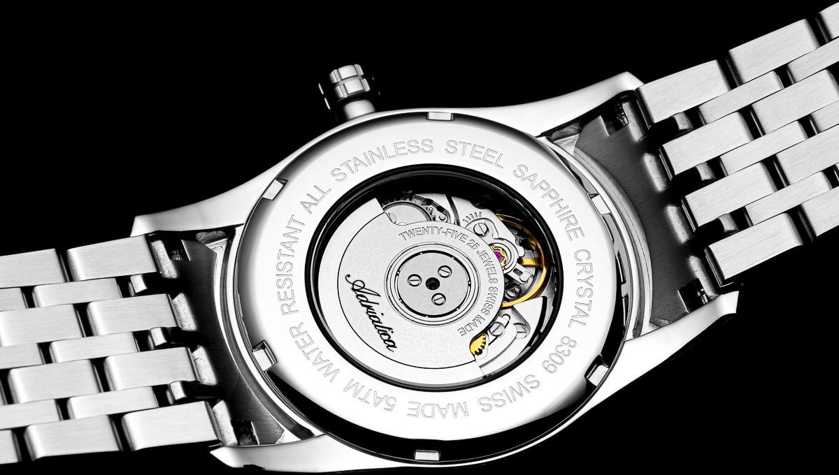 Adriatica A83095113A Automatic Automatic zegarek męski klasyczny szafirowe