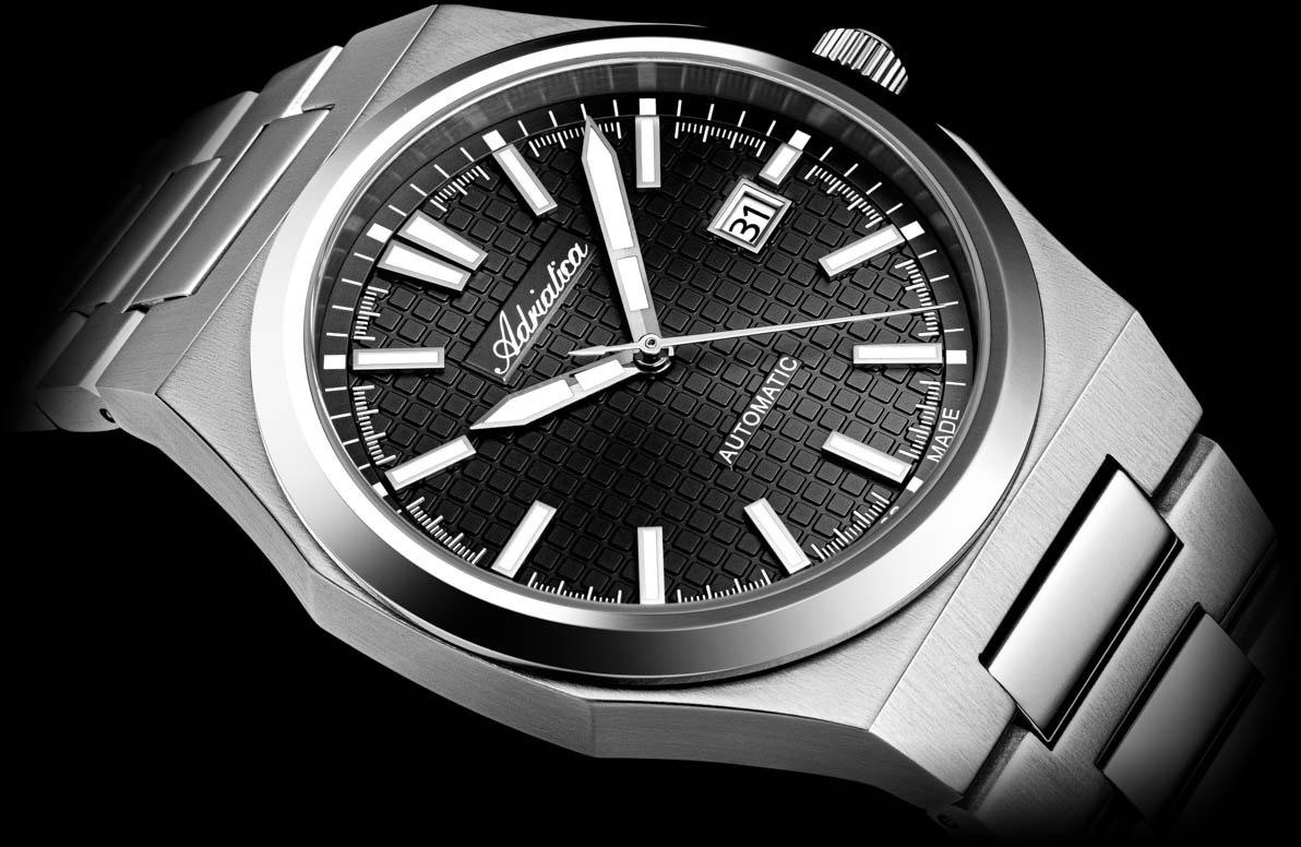 Adriatica A83265114A męski zegarek Automatic bransoleta