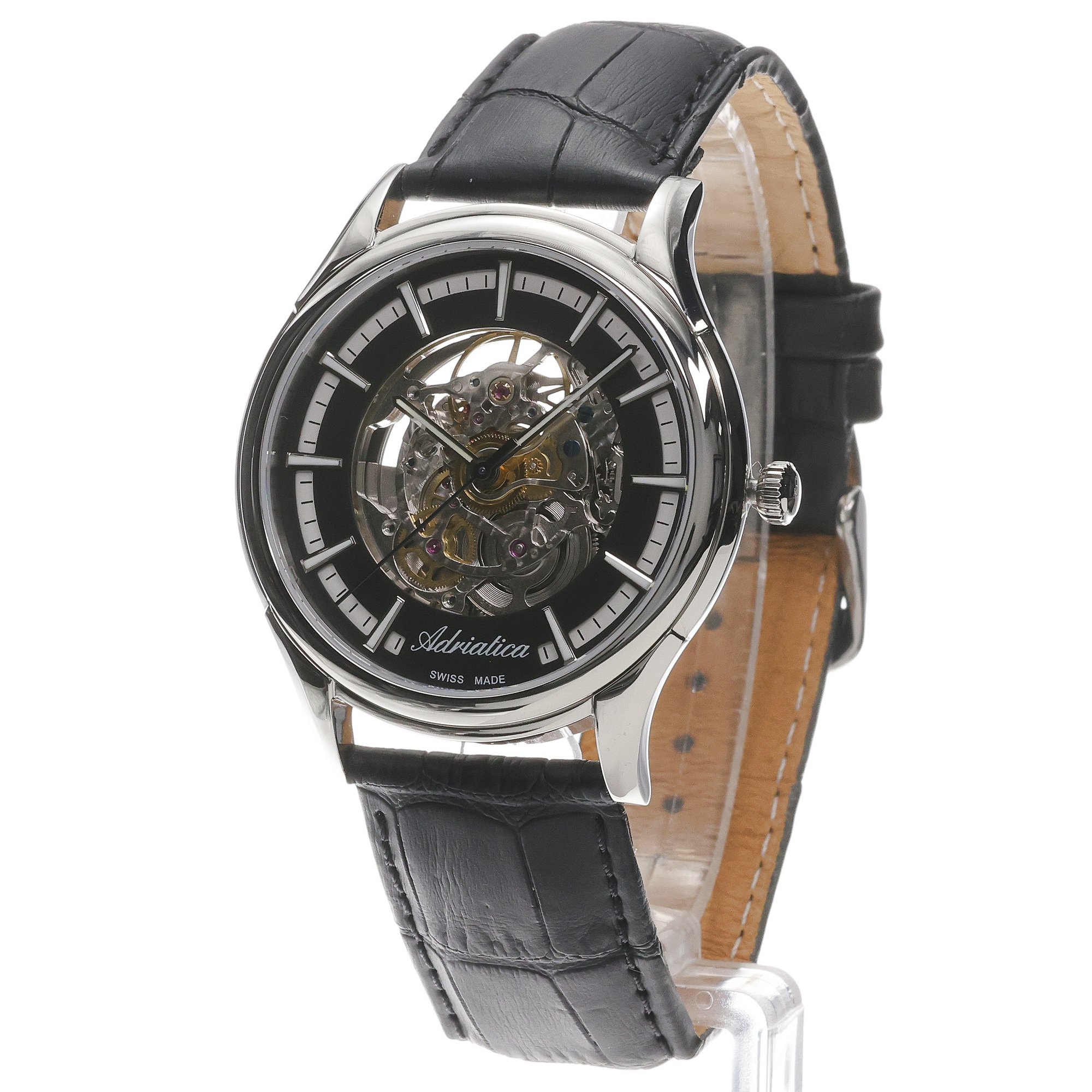 Adriatica A83285214SA zegarek męski klasyczny Automatic pasek - miniatura 2
