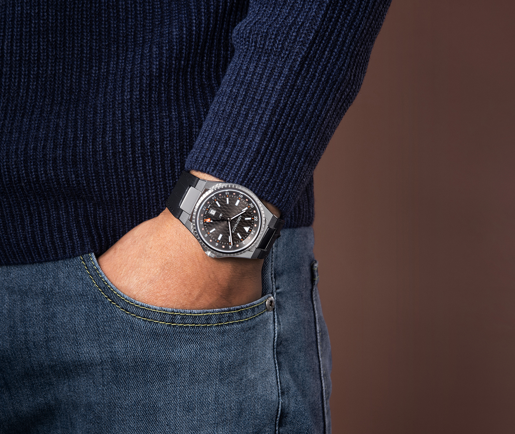 Aerowatch 44999-AA01 zegarek - miniatura 10