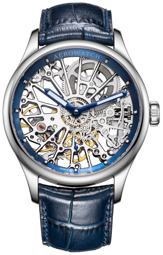 Aerowatch 50981-AA19 Renaissance RENAISSANCE BIG MECHANICAL SKELETON - miniatura 1