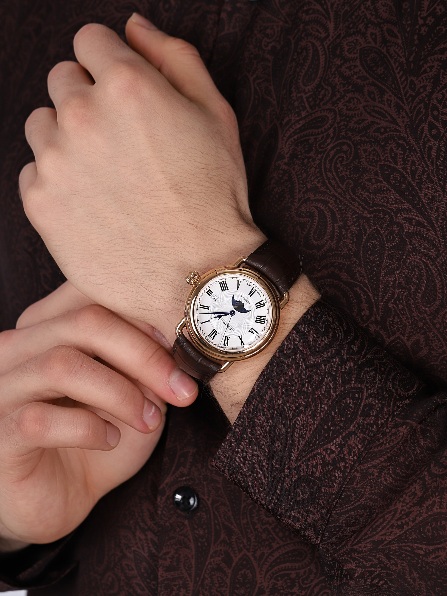 1942 PETITE SECONDE Aerowatch 76983-RO01 - hover