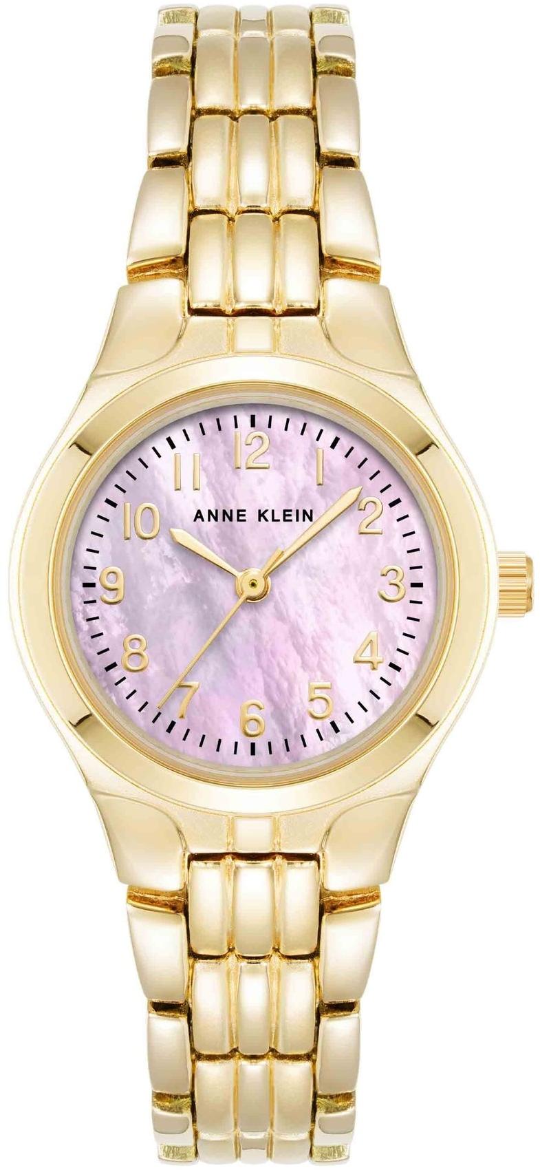 Quartz Analog Purple Gold Anne Klein 10-5490MVGB 