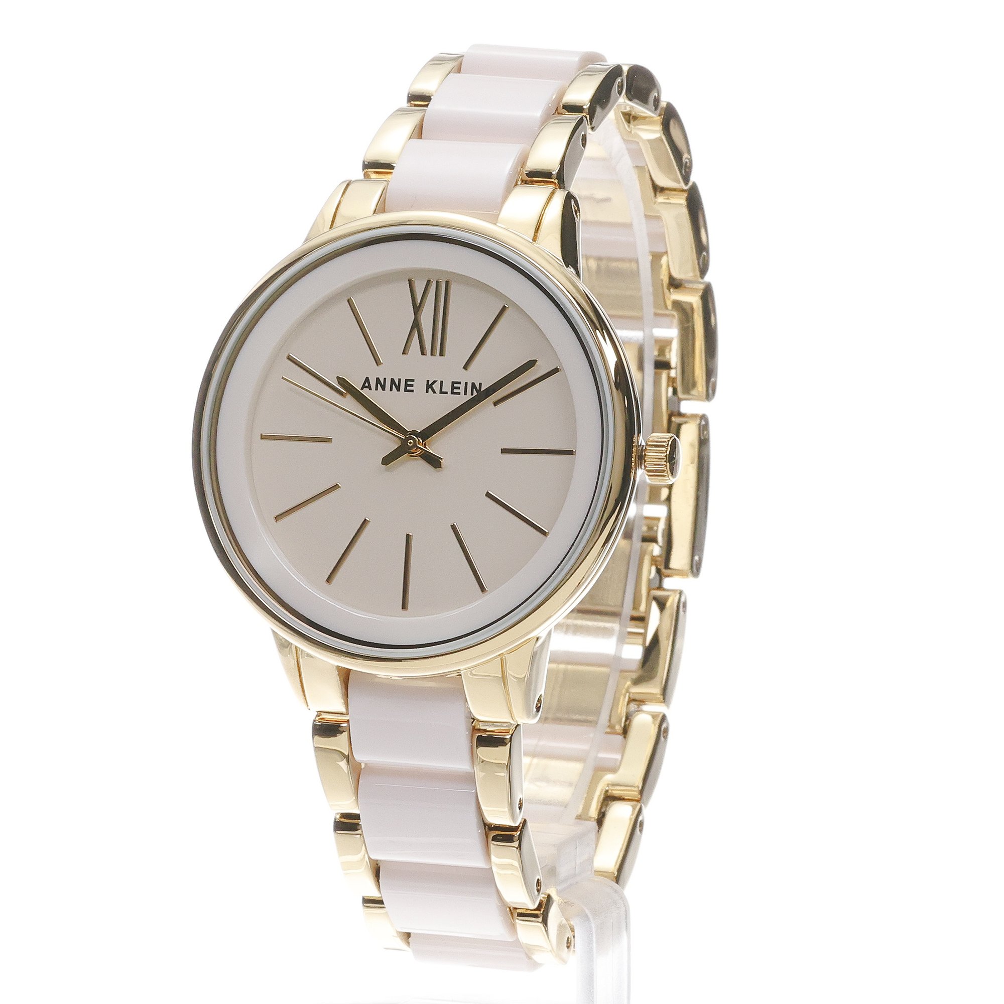 Anne Klein AK-1412IVGB Bransoleta fashion-modowy zegarek złoty - miniatura 2