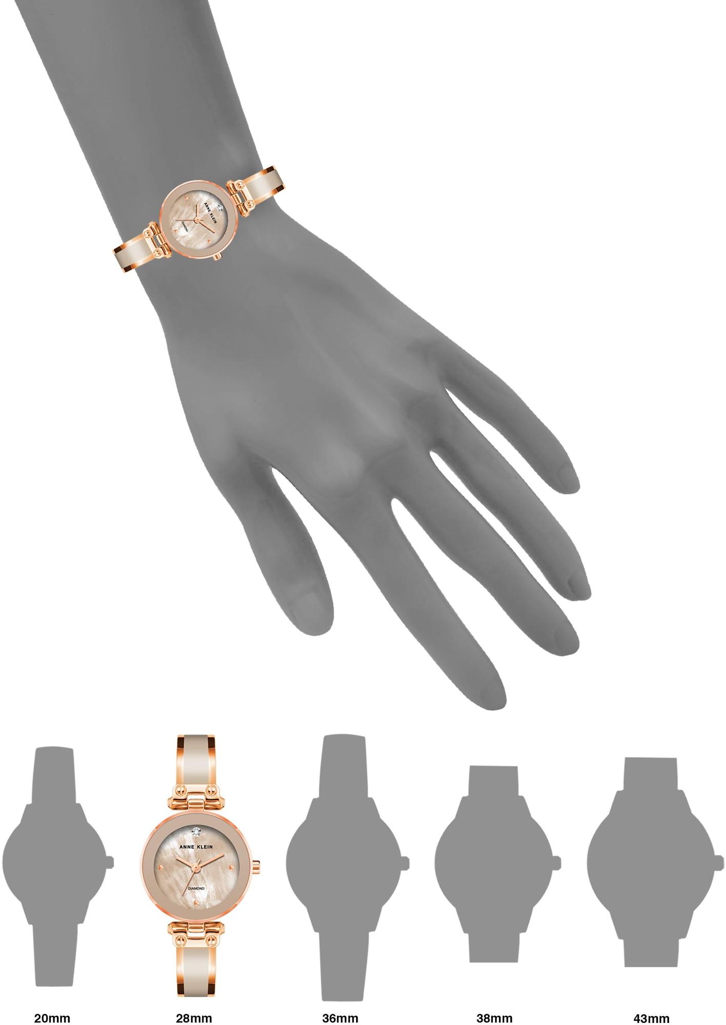 Anne Klein AK-1980BMRG damski zegarek Bransoleta bransoleta - miniatura 4