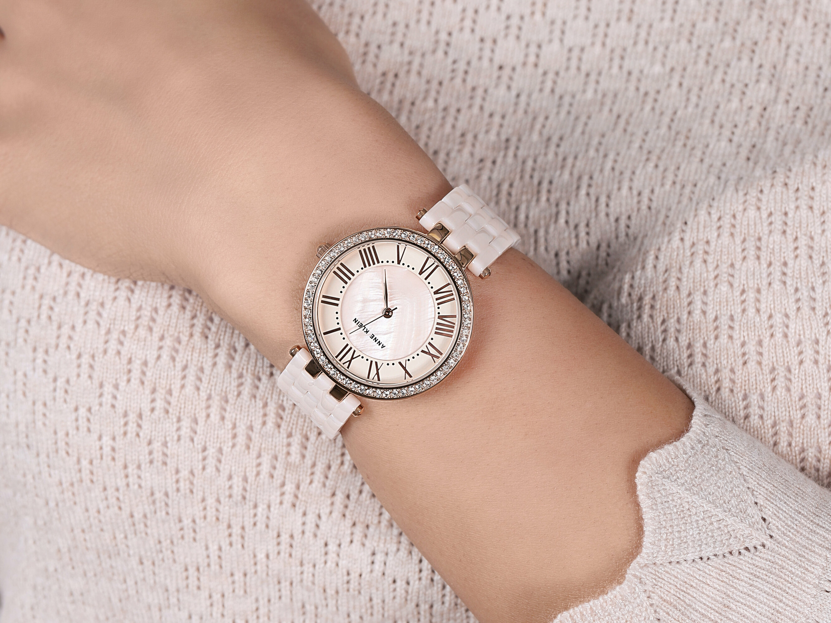 Anne Klein AK-2130RGLP damski zegarek Bransoleta bransoleta - miniatura 2