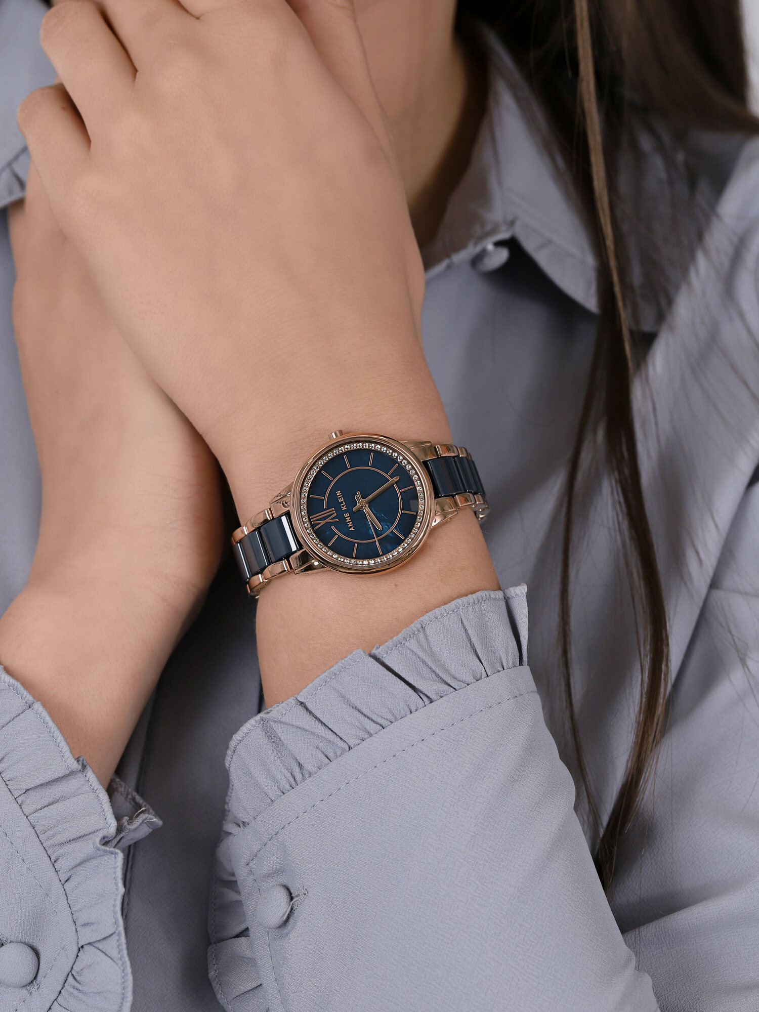  Anne Klein AK-3344NVRG - hover