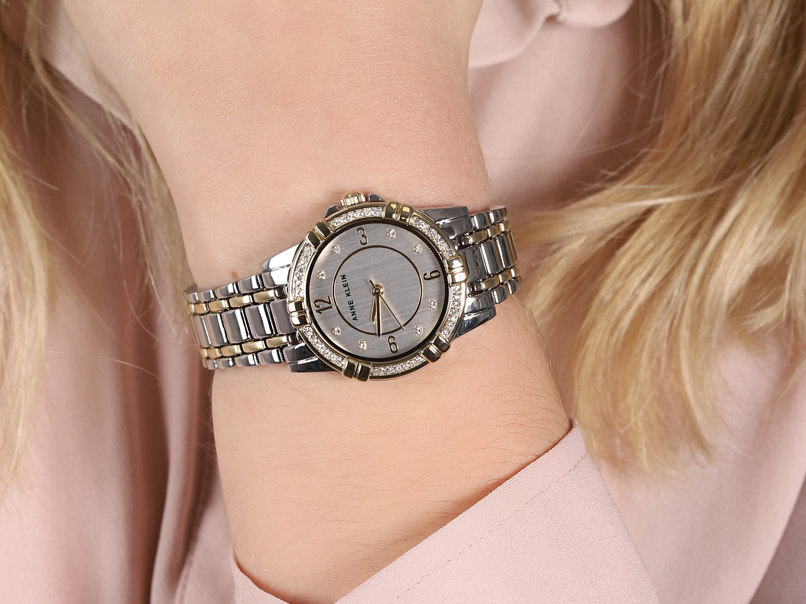 Anne Klein AK-3483SVTT zegarek damski Bransoleta - miniatura 2