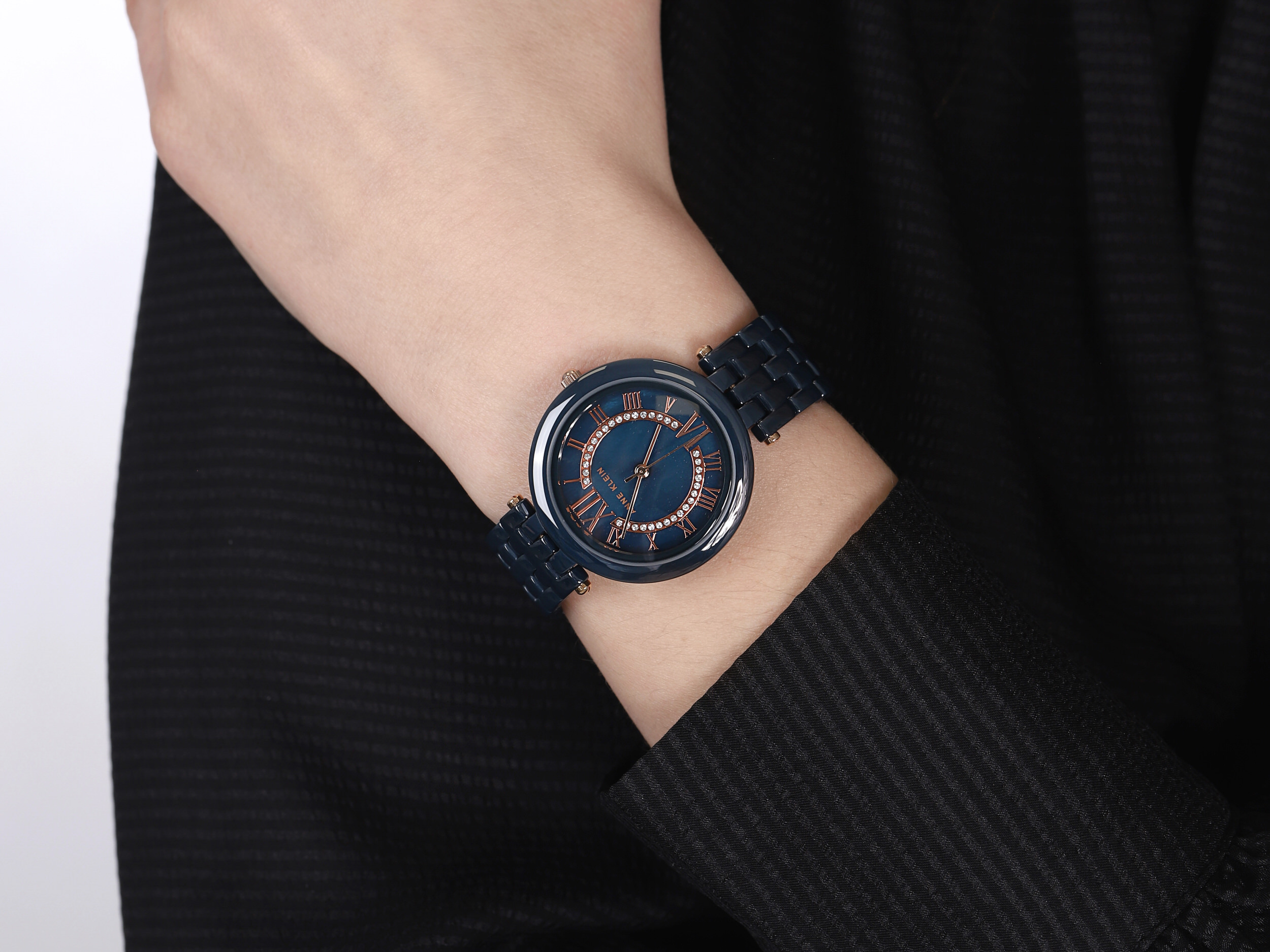 Anne Klein AK-3670NVRG zegarek damski Bransoleta - miniatura 2