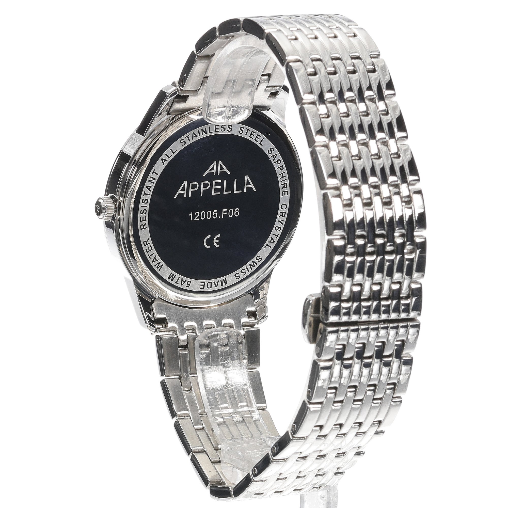 Appella L120055165Q Bransoleta zegarek męski klasyczny szafirowe - miniatura 4