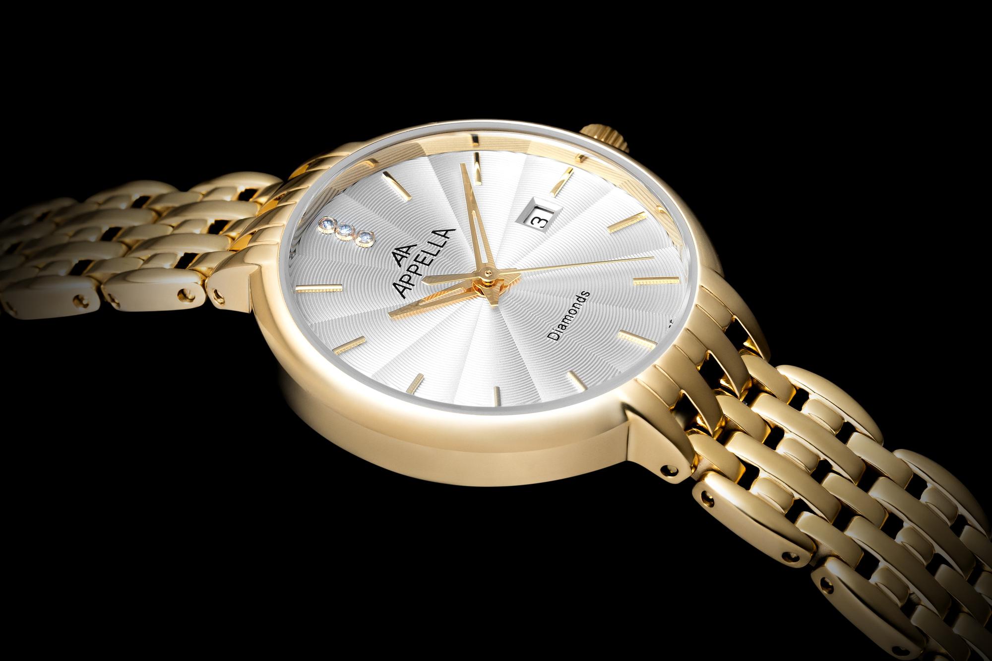 Appella L320001113DQ zegarek damski Diamonds - miniatura 4