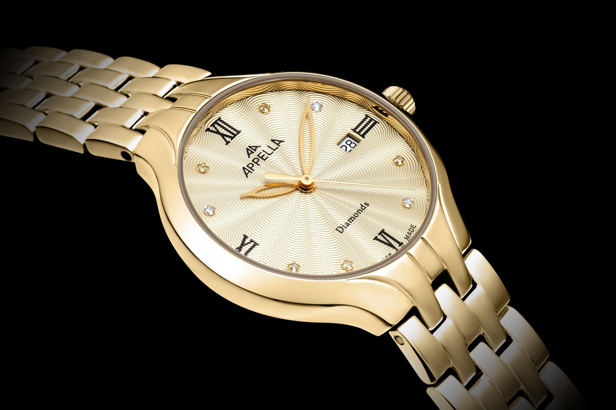 Appella L500001181DQ zegarek damski Diamonds - miniatura 4