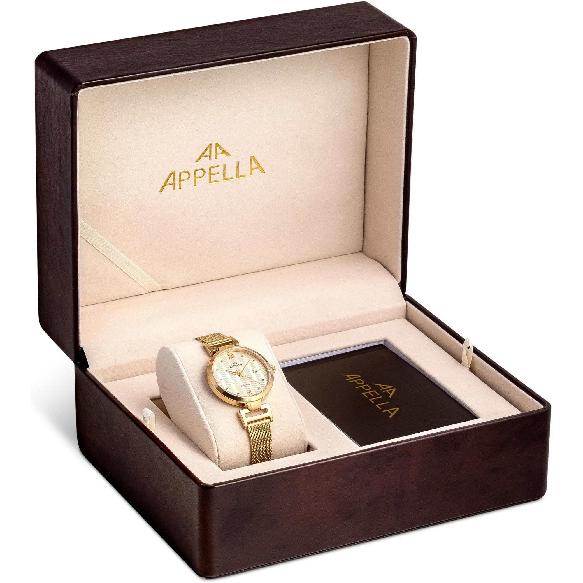 Appella L500011181DQ damski zegarek Diamonds bransoleta - miniatura 8