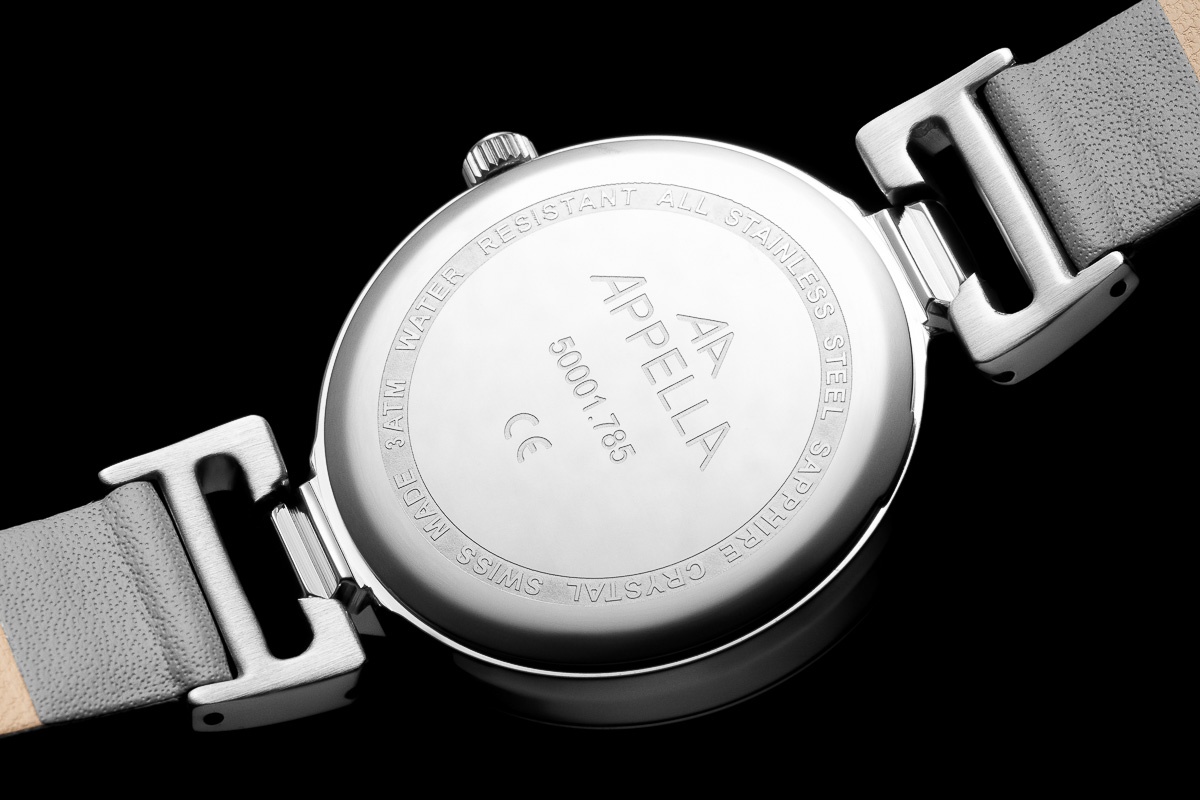 Appella L500015G87DQ Diamonds zegarek damski klasyczny szafirowe - miniatura 7