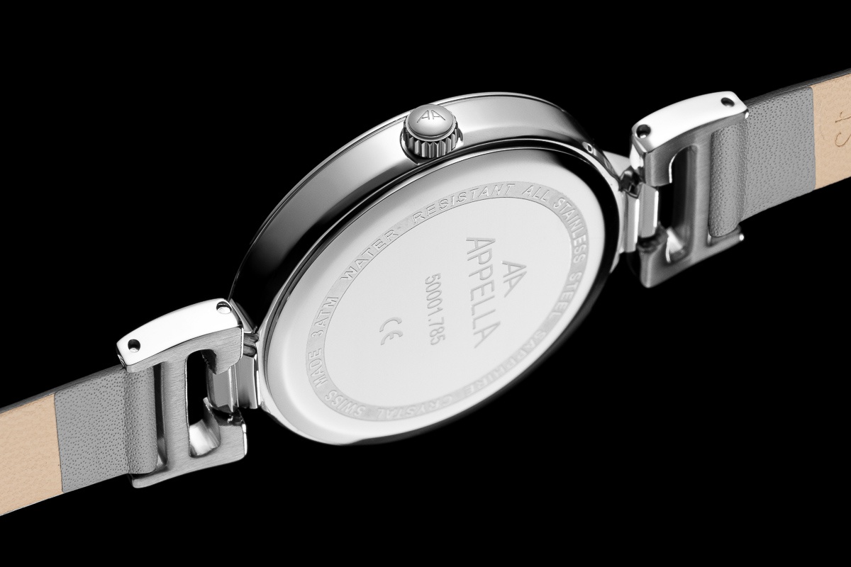 Appella L500015G87DQ zegarek damski klasyczny Diamonds pasek - miniatura 9