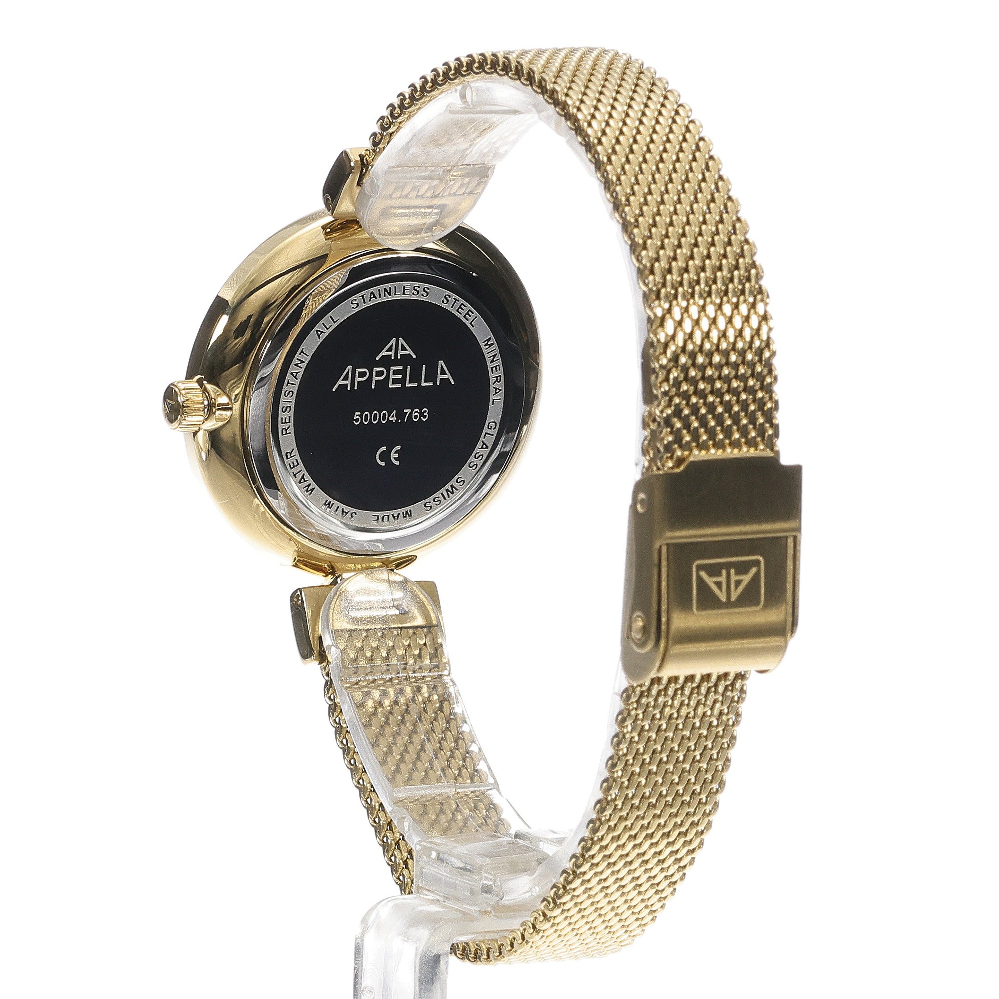 Appella L500041177DQ zegarek złoty klasyczny Diamonds bransoleta - miniatura 4